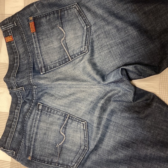 7 for all mankind Mens Jeans 38x31 boot cut relaxed style jeans - Picture 2 of 5